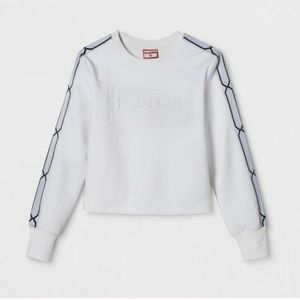 Hunter for Target White Chain Crewneck Sweatshirt